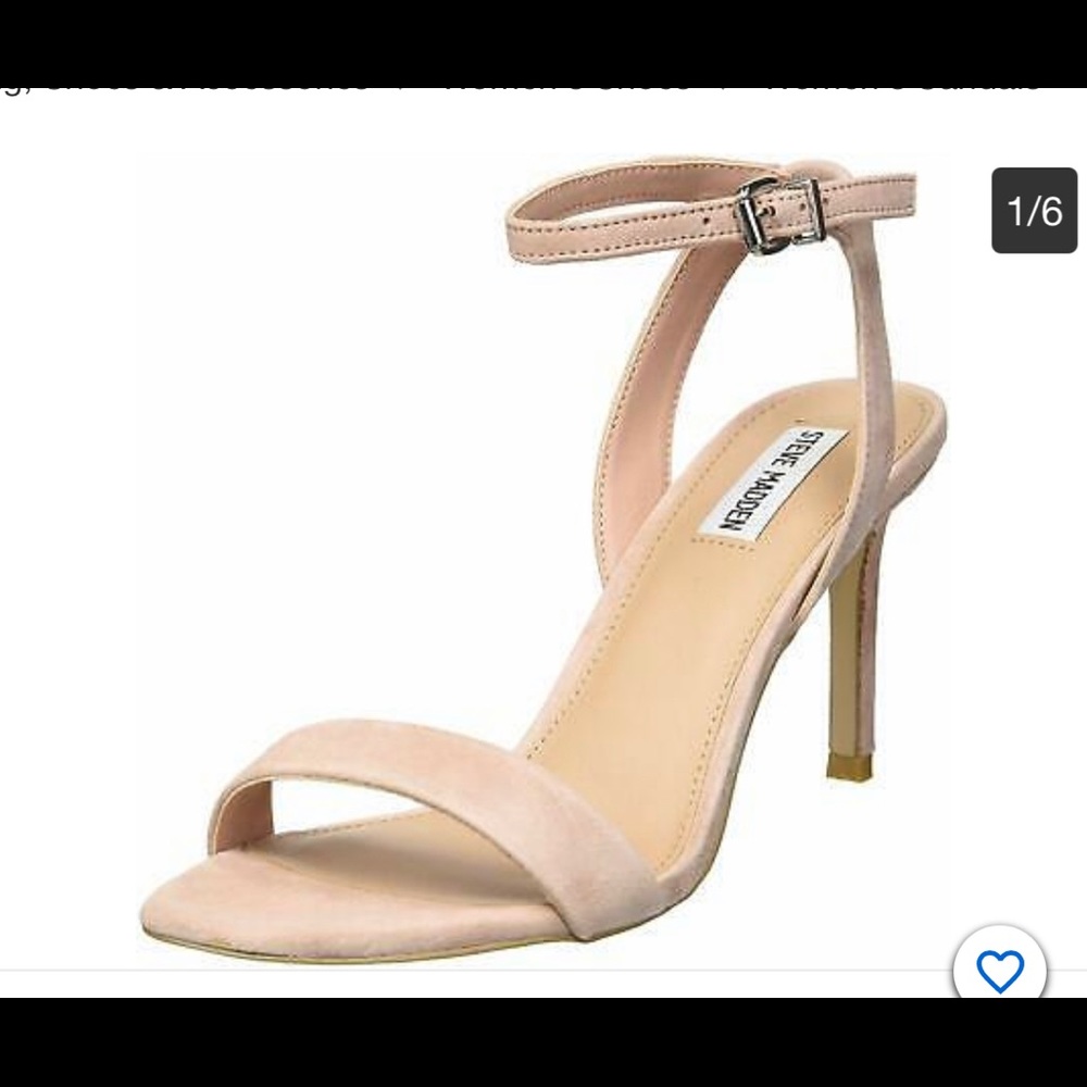 Blush sandals